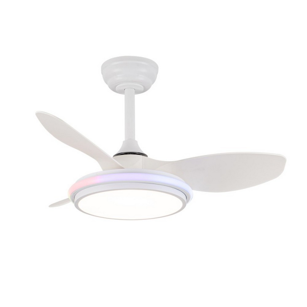 VENTILADOR DE TECHO CRISTAL STEL EVO MINI RGB