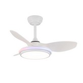 VENTILADOR DE TECHO CRISTAL STEL EVO MINI RGB