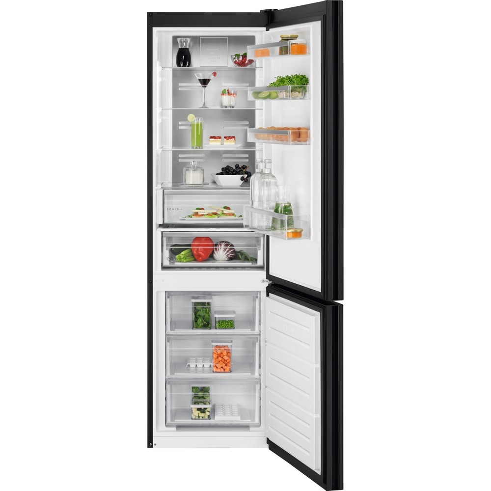 FRIGORIFICO COMBI NO FROST NEGRO 201x60 AEG ORC8M361DT
