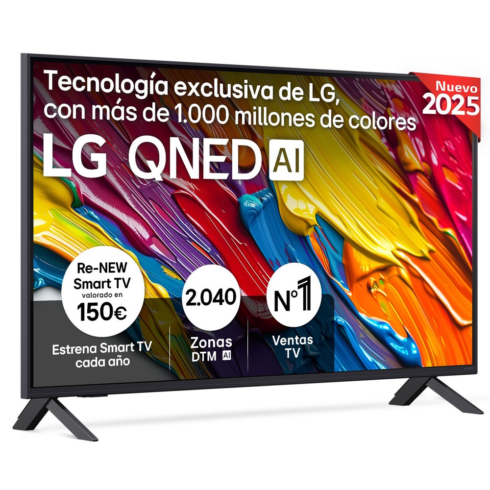 TV LG 43 43QNED82A6B UHD QNED ALFA7 WEOS25