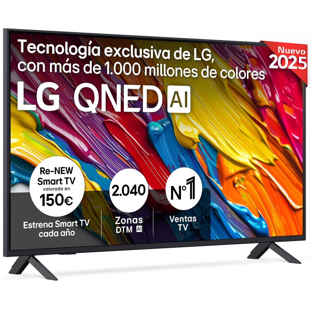 TV LG 50 50QNED82A6B UHD QNED ALFA7 WEOS25