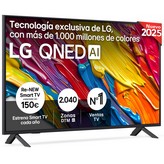 TV LG 50 50QNED82A6B UHD QNED ALFA7 WEOS25
