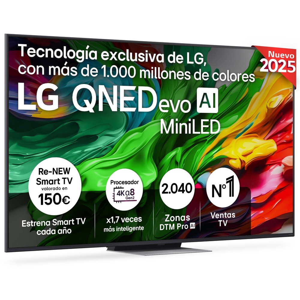 TV LG 65 65QNED87A6B UHD QNED EVO MINILED ALFA8