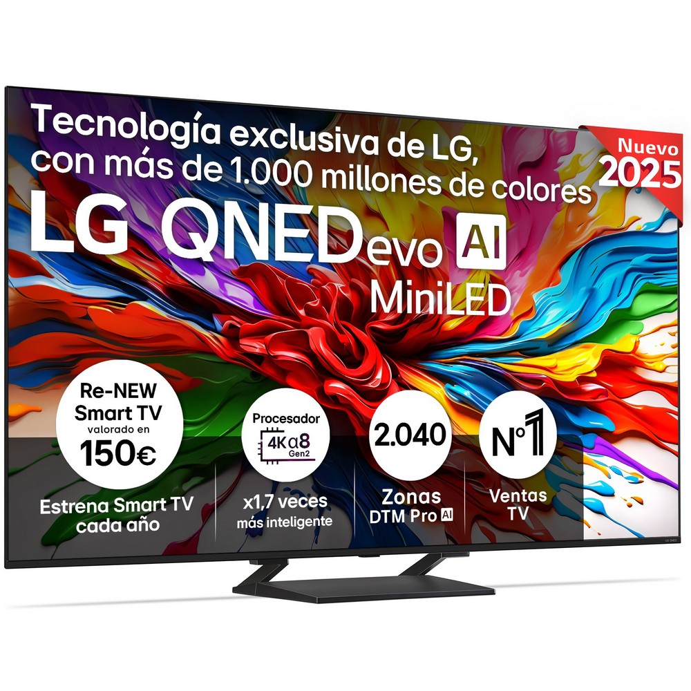 TV LG 85 85QNED93A6A UHD QNED EVO MINILED ALFA8