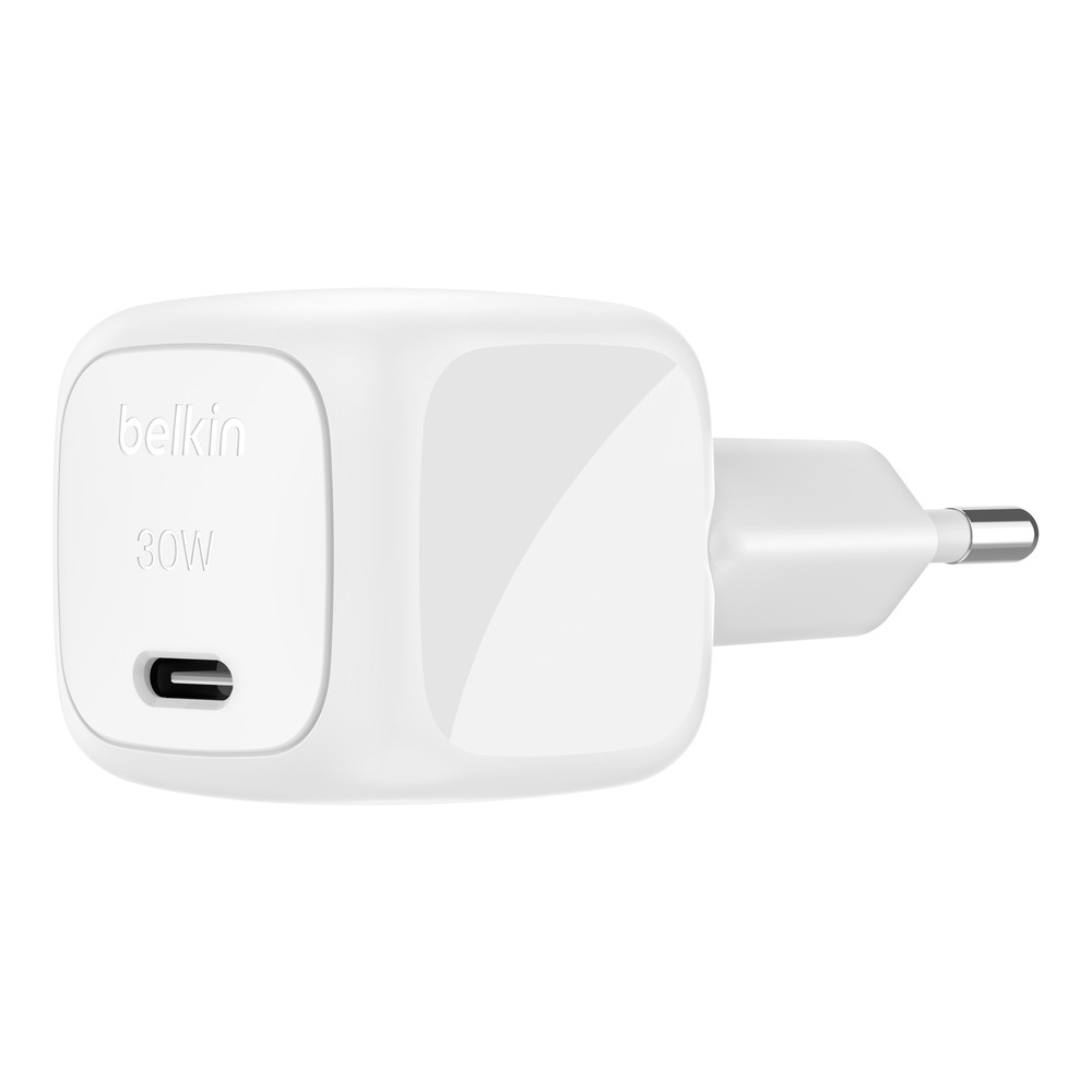 CARGADOR BELKIN 1XUSB C DE 30W BLANCO
