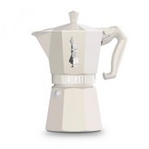 CAFETERA ITALIANA BIALETTI MOKA EXCLUSIVE CREAM 6 tazas