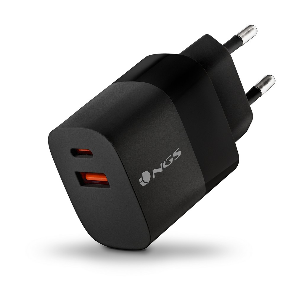 CARGADOR DE PARED NGS 45W 1 USB-C+1 USB-A