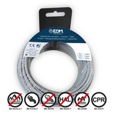 CARRETE CABLECILLO FLEXIBLE 1,5mm GRIS LIBRE DE HALÓGENOS 20m