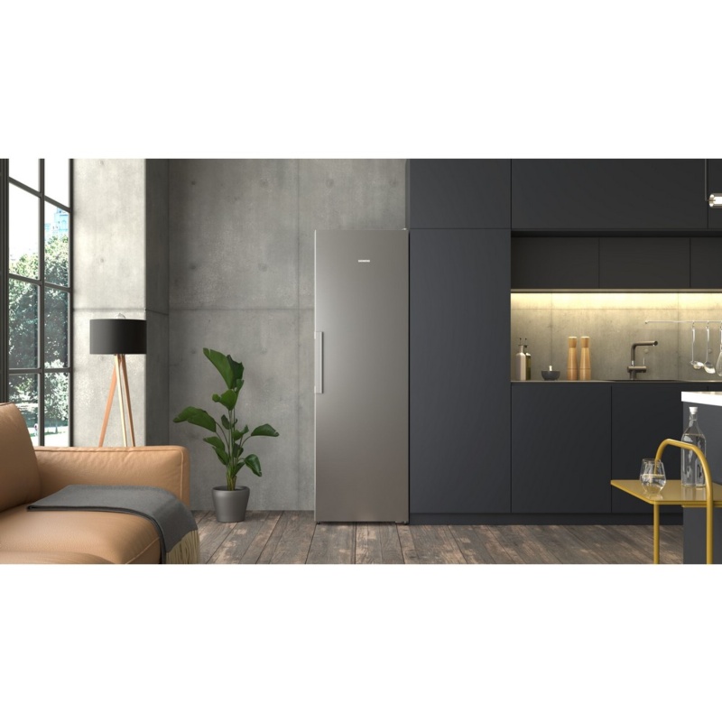 CONGELADOR VERTICAL NO FROST INOX SIEMENS GS36NVICG 3