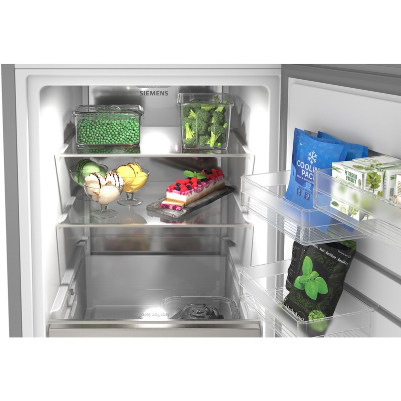 CONGELADOR VERTICAL NO FROST INOX SIEMENS GS36NVICG 6