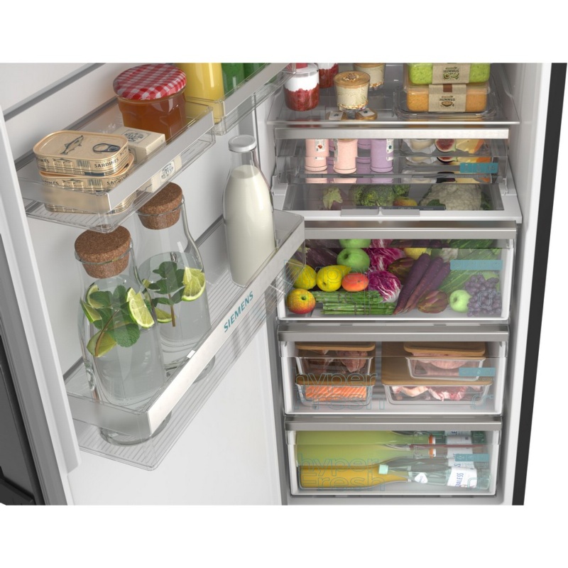 FRIGORIFICO 1 PUERTA NO FROST BLACK-INOX SIEMENS KS36NVXCG 3
