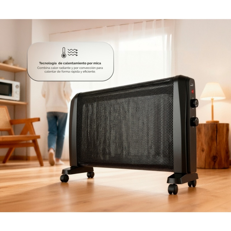 RADIADOR MICA ARTICA ACRMI2000 2000W NEGRO 2