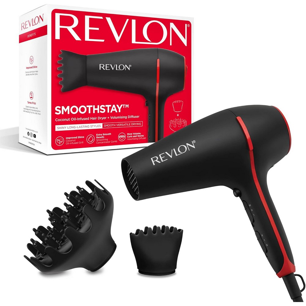 SECADOR DE PELO REVLON RVDR5317 SMOOTH 2000W DIFUSOR
