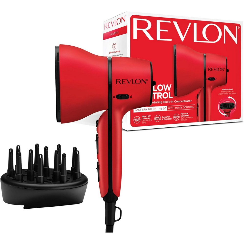 SECADOR DE PELO REVLON RVDR5320E AIRFLOW 2000W DIFUSOR