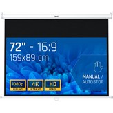 PANTALLA MURAL IGGUAL 16:9 159X89 CM 72 MANUAL