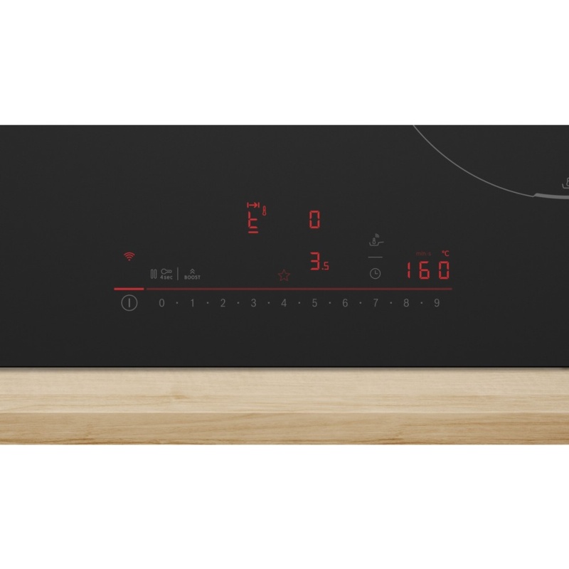 PLACA INDUCCION 3 FUEGOS NEGRO MATE BOSCH PID61AHC1E 1