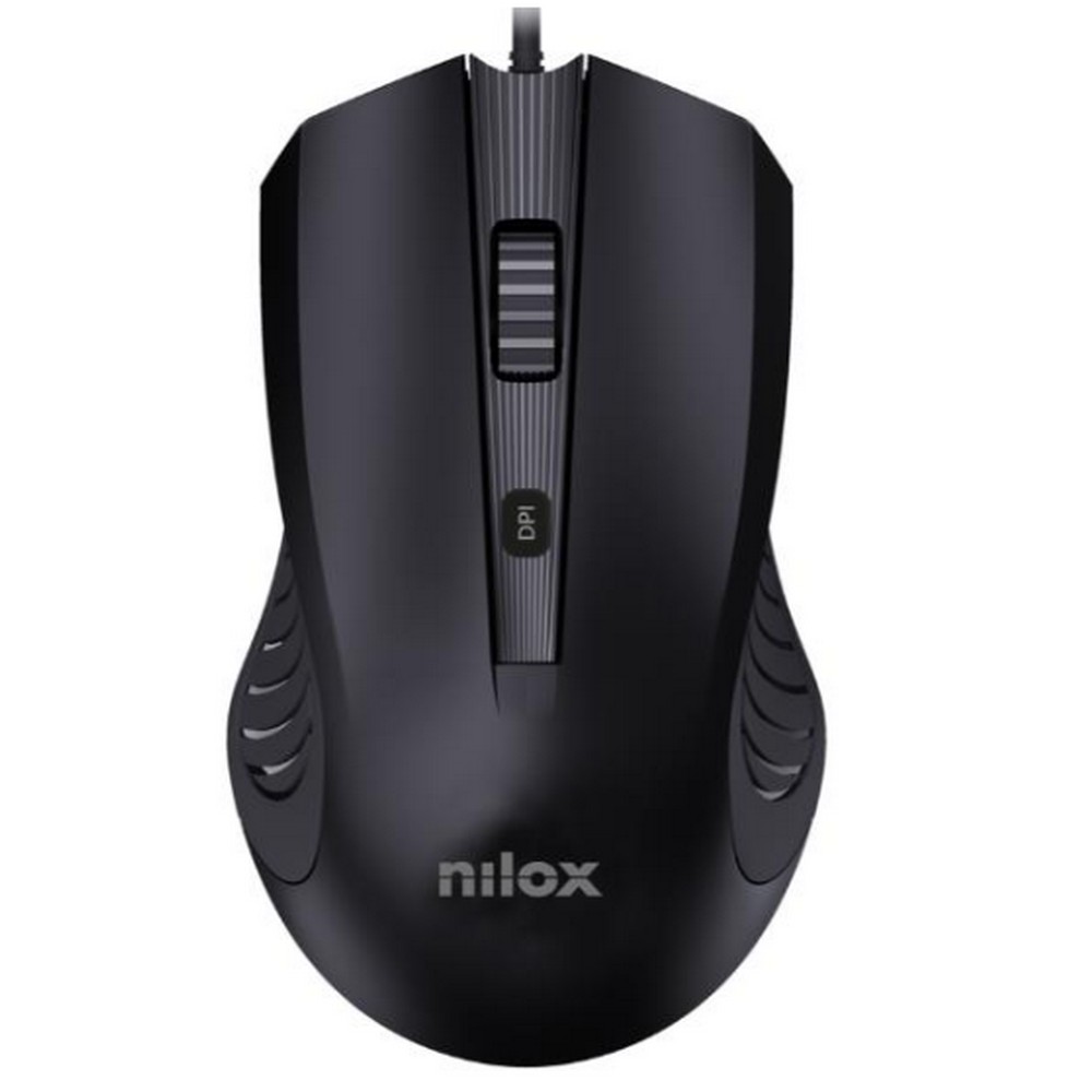 RATON NILOX CON CABLEN MOUSB1013 2400 DPI NEGRO