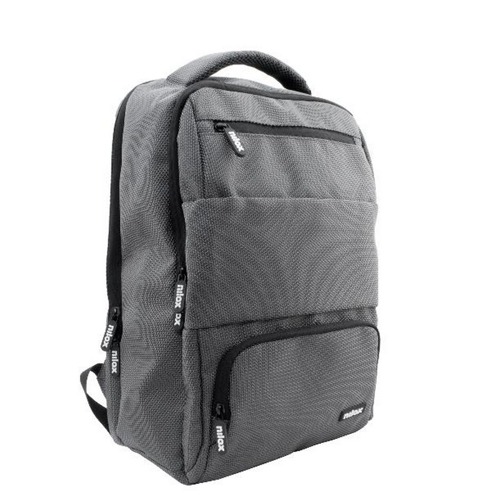 MOCHILA NILOX TRAVELS PORTATIL HASTA 15,6 GRIS