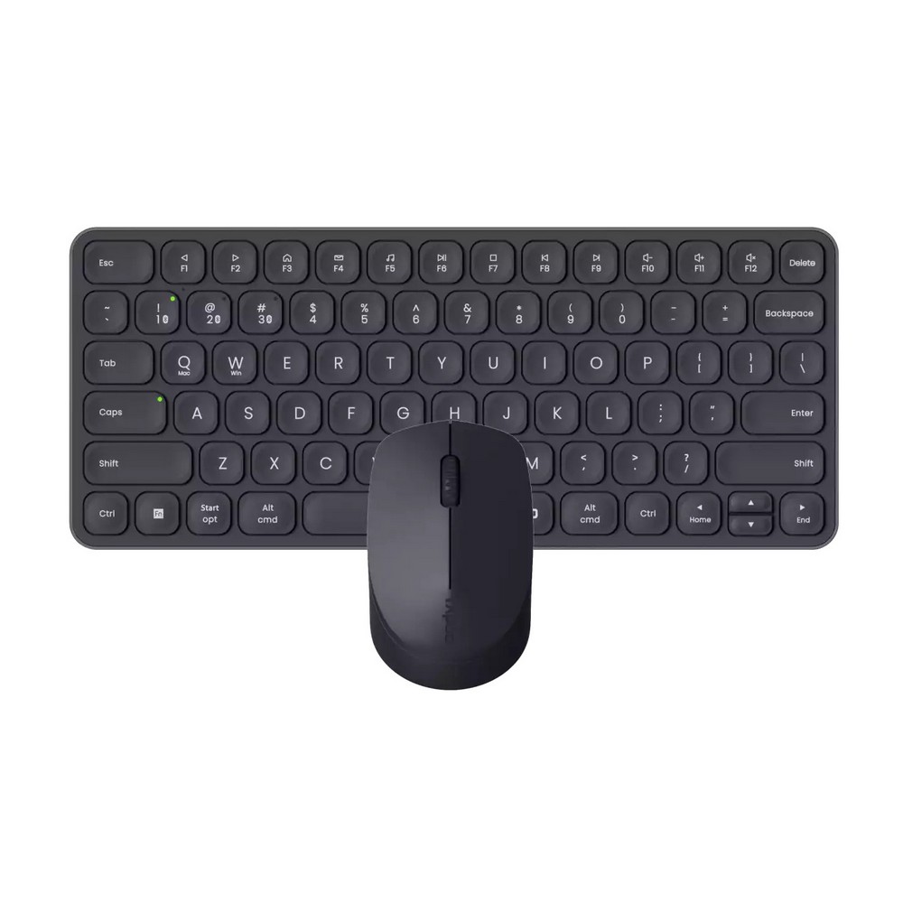 TECLADO Y RATON RAPOO 9010M GRIS OSCURO 00227545