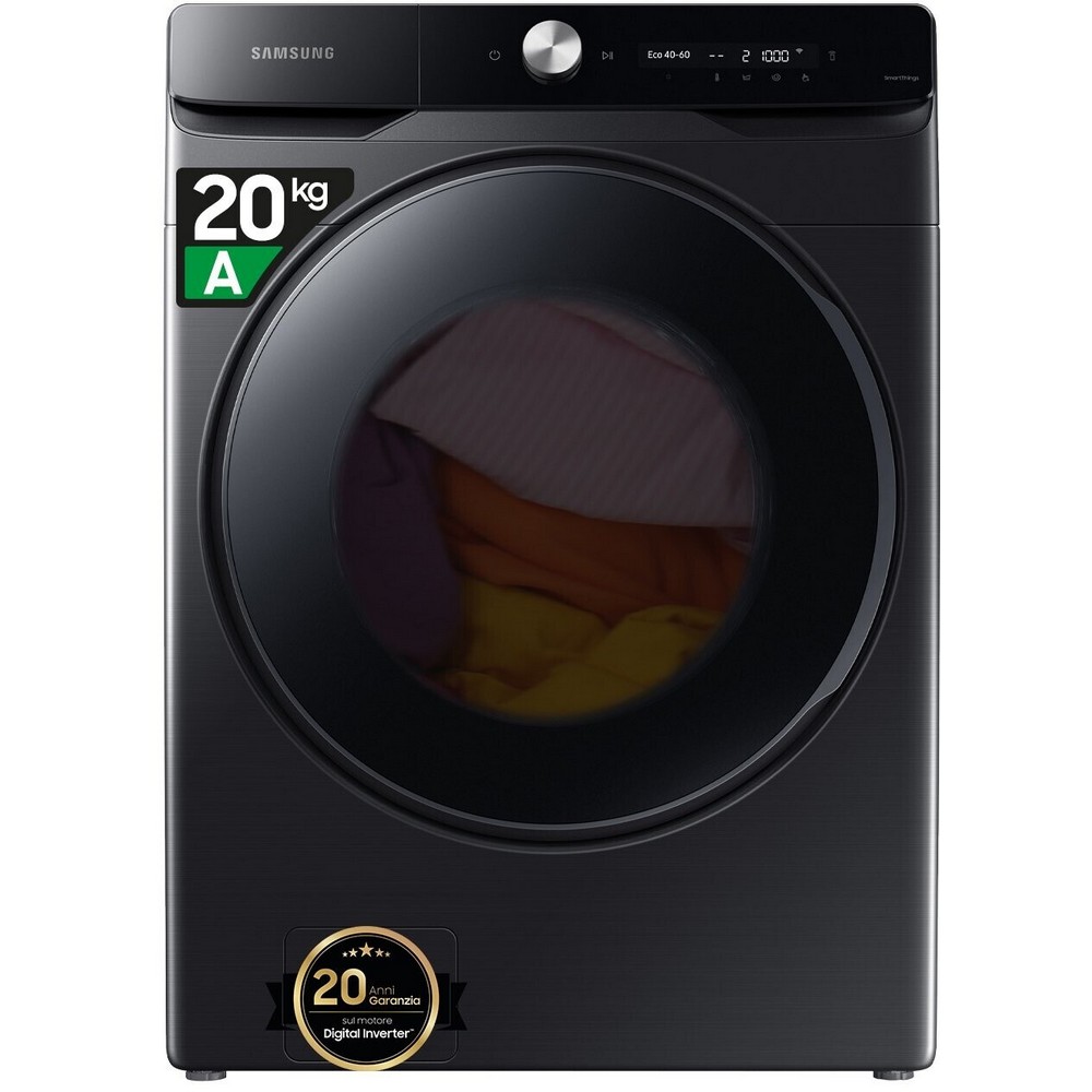 LAVADORA CARGA FRONTAL BLANCA 20 kg y 1000 rpm SAMSUNG WF20DG8650BVU3