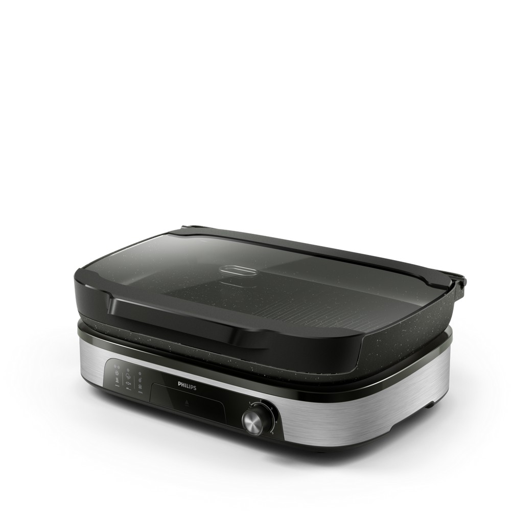 ASADORA ELECTRICA PHILIPS HD6212/90 47X3X36,3CM TAPA SMOKER
