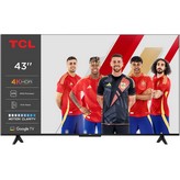 TV TCL 43 43P6K UHD GOOGLETV HDR10 DOLBY AUDIO