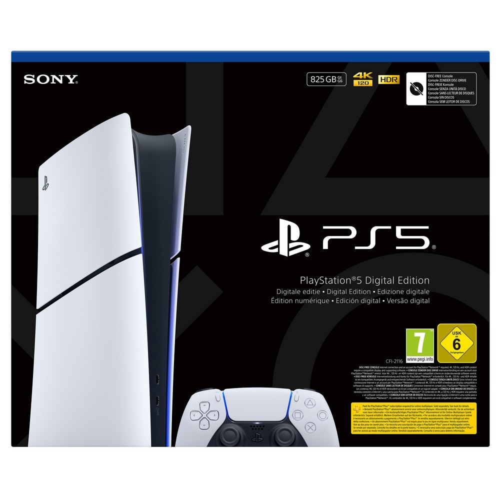 CONSOLA SONY PS5 DIGITAL CHASIS E