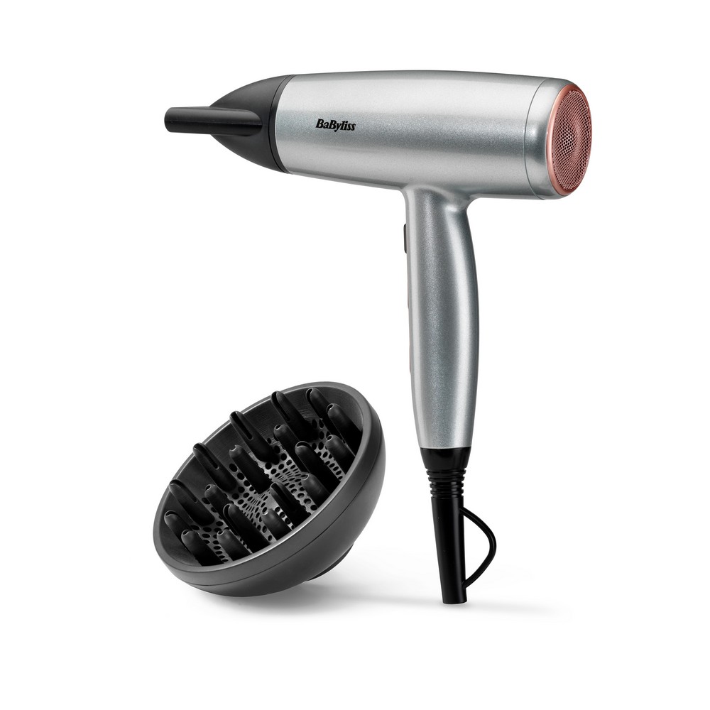 SECADOR DE PELO BABYLISS D580DE COSMOS IÓNICO 2100W DIFUSOR