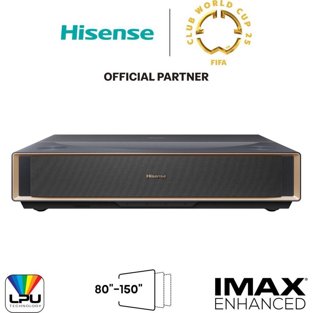 PROYECTOR HISENSE LASER CINEMA PT1 80-150 4K SMAR