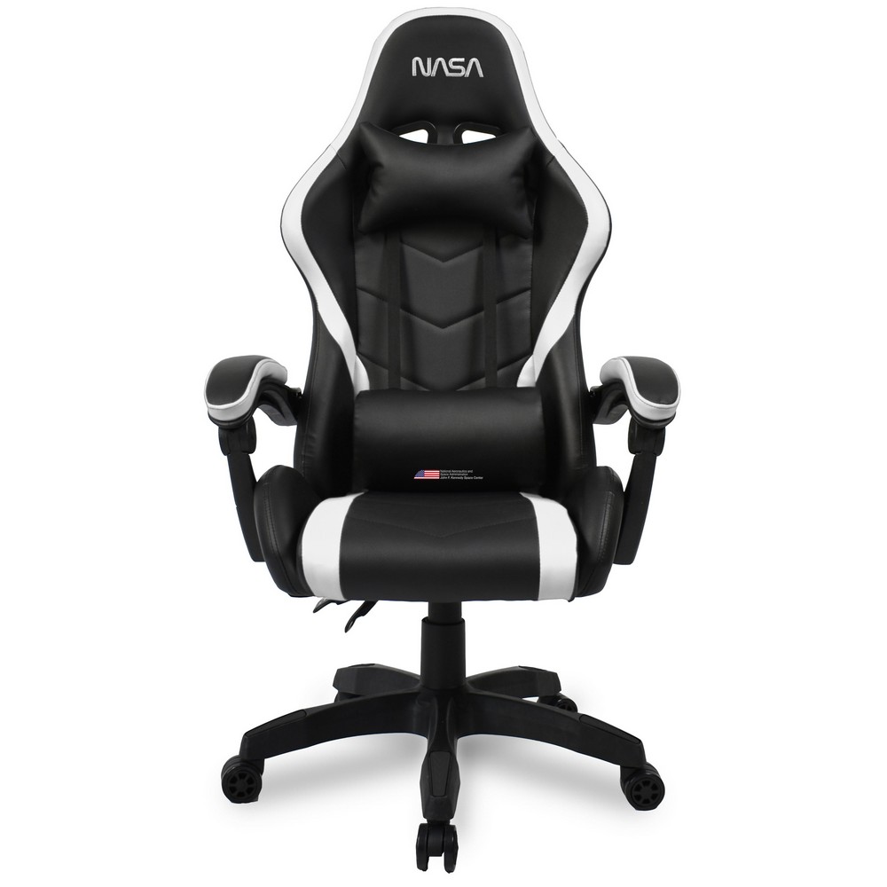 SILLA GAMING NASA ORION NEGRO Y BLANCO