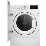 LAVADORA SECADORA INTEGRABLE 8kg SECADO y 5 kg LAVADO 1400 rpm BEKO B5DBT48437WB