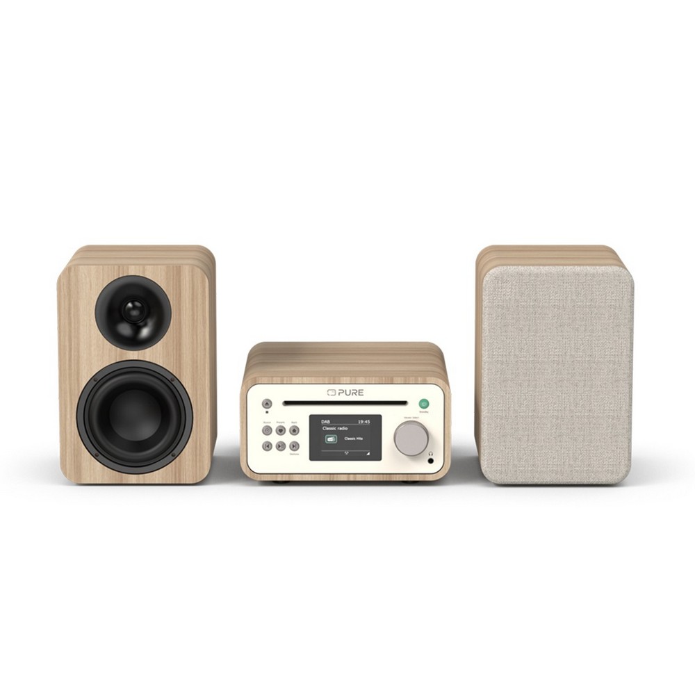 CADENA PURE CLASSIC STEREO MINI BLANCO CD BT USB