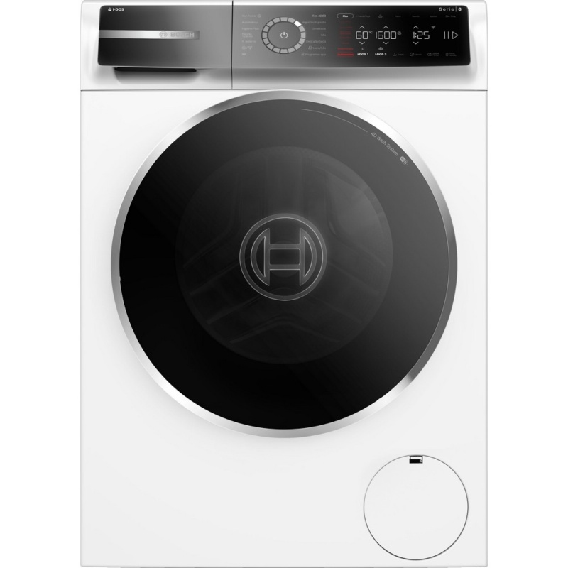 LAVADORA CARGA FRONTAL BLANCA 11 kg y 1600 rpm BOSCH WGB266A2ES