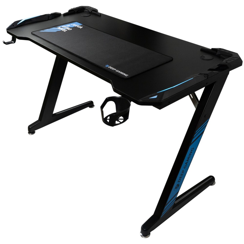 MESA DEEP GAMING MASTER II NEGRA/AZUL