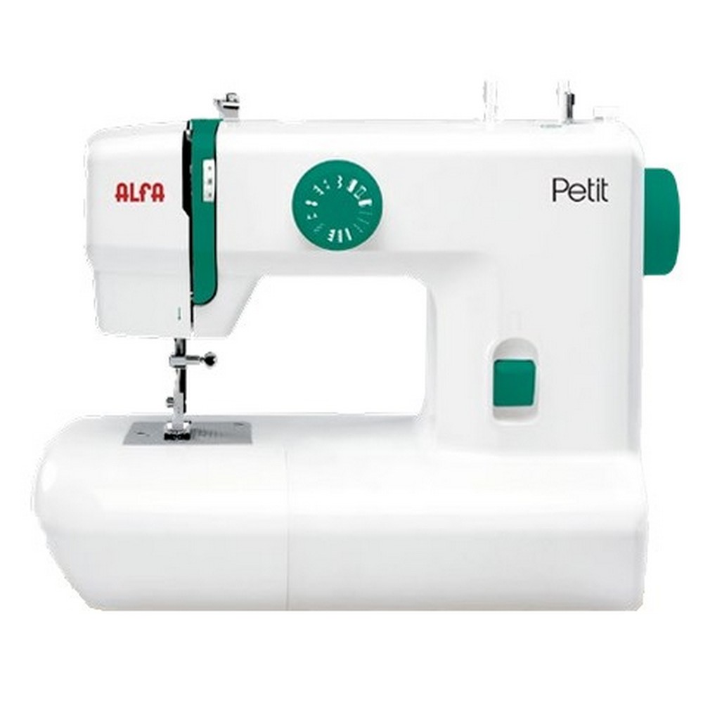 MAQUINA DE COSER ALFA PETIT 9PUNT LUZ LED MOTOR DC