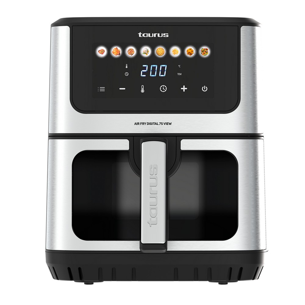 FREIDORA DE AIRE TAURUS 7S VIEW 1600W 6,5L VENT 8PR