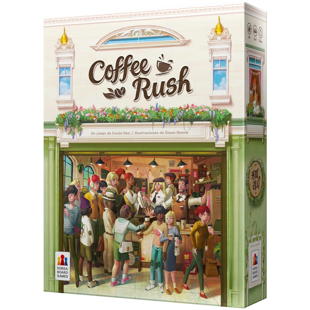 JUEGO DE MESA COFFEE RUSH