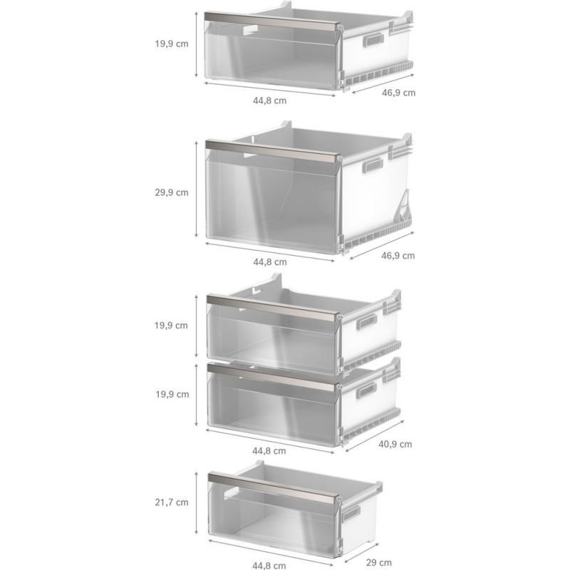 CONGELADOR VERTICAL NO FROST INOX SIEMENS GS36NVIDG 3