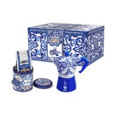 CAFETERA ITALIANA BIALETTI SET REGALO D.& G. 3 tazas AZUL