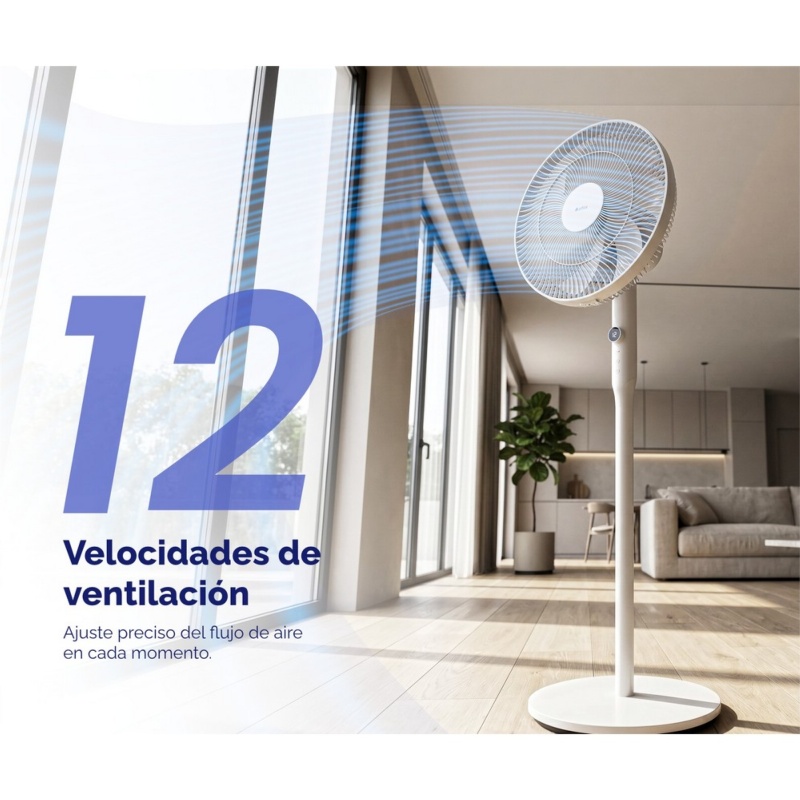 VENTILADOR DE PIE ARTICA AVP30W14 30W 36 CM DC DSP 5