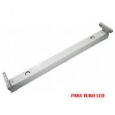 REGLETA FLUORESCENTE PARA TUBO DE LED 2x9W (EQ. 18W) 220V 61cm EDM