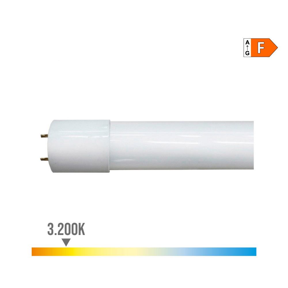 TUBO LED T8 9W 850lm 3000K LUZ CÀLIDA (EQ.18W) Ø2,6x60cm EDM