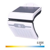 13APLIQUE SOLAR 2W 220Lm 6.500K CON SENSOR COLOR BLANCO EDM