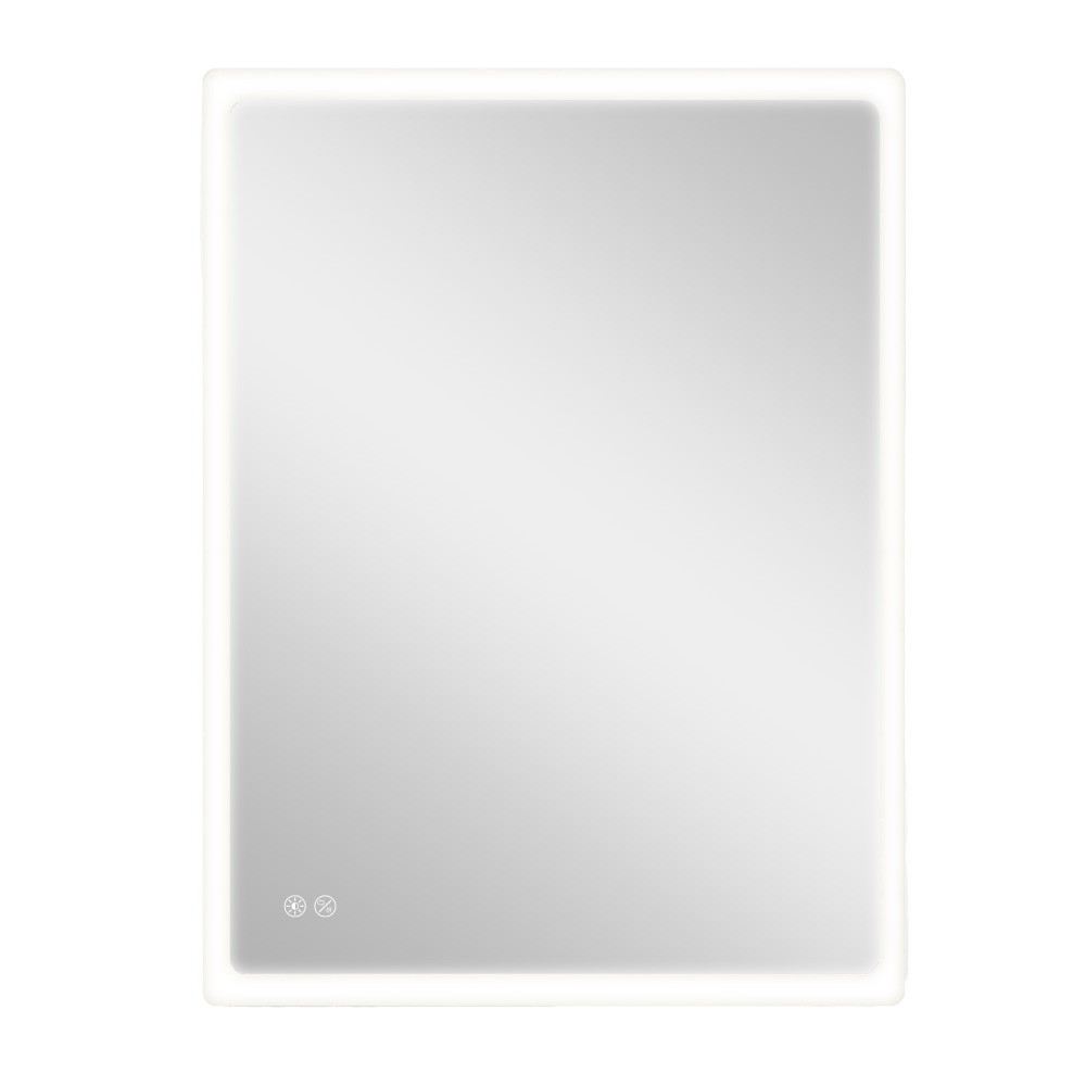 ESPEJO RECTANGULAR CON LED 20W 80x60cm EDM - Ítem