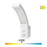 APLIQUE EXTERIOR LED 10W 1654lm 4000K IP54 6,6x18,8x25cm CON SENSOR DE MOVIMIENTO EDM
