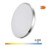 APLIQUE SUPER LED DE SUPERFICIE 18W 1820lm 6500K Ø33x5cm MARCO CROMADO EDM