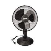 VENTILADOR DE SOBREMESA. COLOR NEGRO. POTENCIA: 45W ASPAS: Ø30x51cm EDM