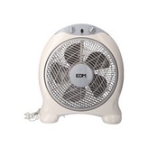 VENTILADOR BOX FAN. COLOR BLANCO/GRI. POTENCIA: 45W ASPAS: Ø30,5cm 38,5x13x46cm EDM