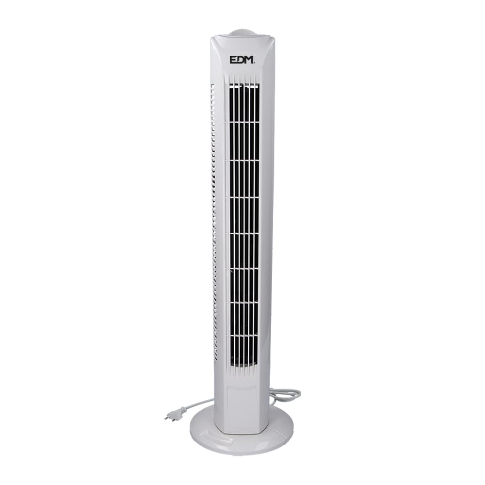 VENTILADOR DE TORRE. POTENCIA: 45W COLOR BLANCO 21x78cm EDM