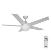 VENTILADOR DE TECHO MODELO ADRIATICO. COLOR BLANCO. POTENCIA: 60W ASPAS: Ø132cm CON MANDO A DISTANCIA EDM